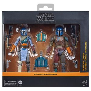 Star Wars The Mandalorian - Set figura Mandalorian i Shriek-Hawk (2 figure, 15 cm)