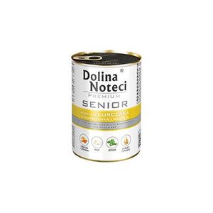 Dolina Noteci Premium Dog Senior Piletina, Šargarepa i Bosiljak 400g