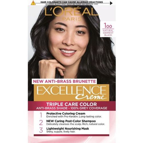 L'Oreal Excellence Farba Za Kosu 100 True Black slika 1