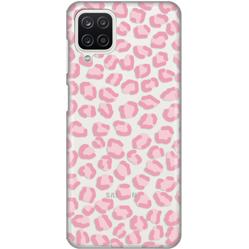 Torbica Silikonska Print Skin za Samsung A125F Galaxy A12 Pink Cheetah slika 1