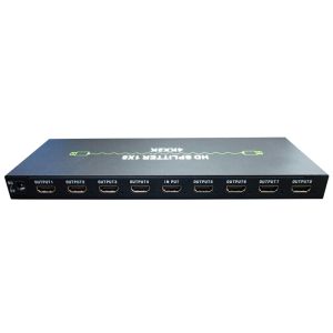 Xwave HDMI spliter 1x In na 8x Out 4Kx2K Active,1-in 8-out