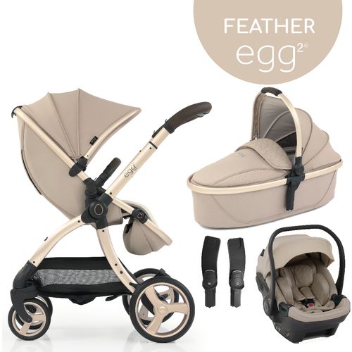 egg2® dječja kolica 4u1 (s egg® Shell i-Size autosjedalicom) - Feather slika 1