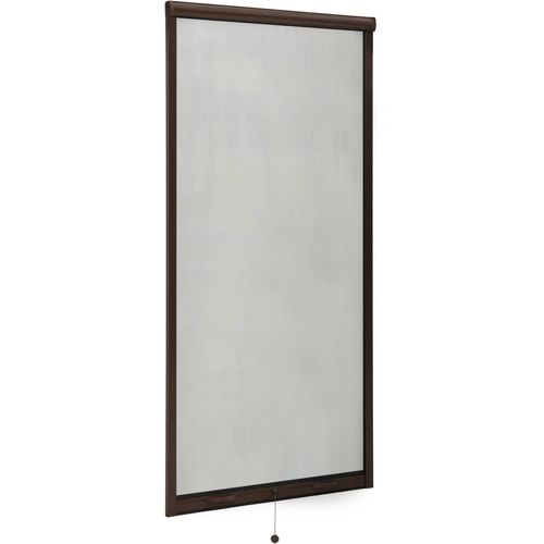 Zaslon protiv insekata za prozore smeđi 60 x 150 cm slika 10