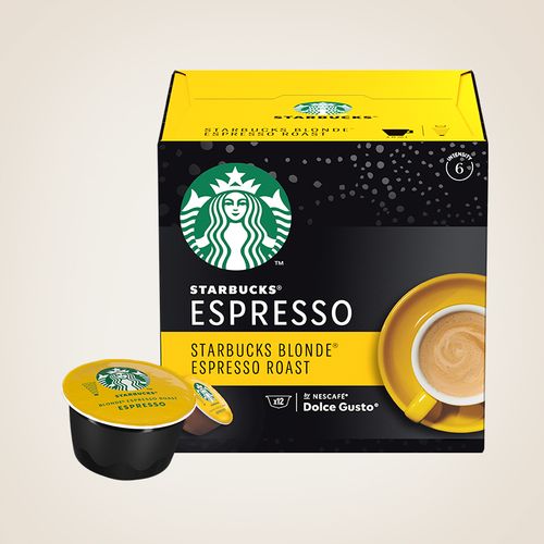 STARBUCKS BLONDE Espresso Roast by NESCAFÉ® Dolce Gusto® Blonde Roast, kapsule za kavu, (12 kapsula / 12 napitaka), kutija, 66 g slika 4