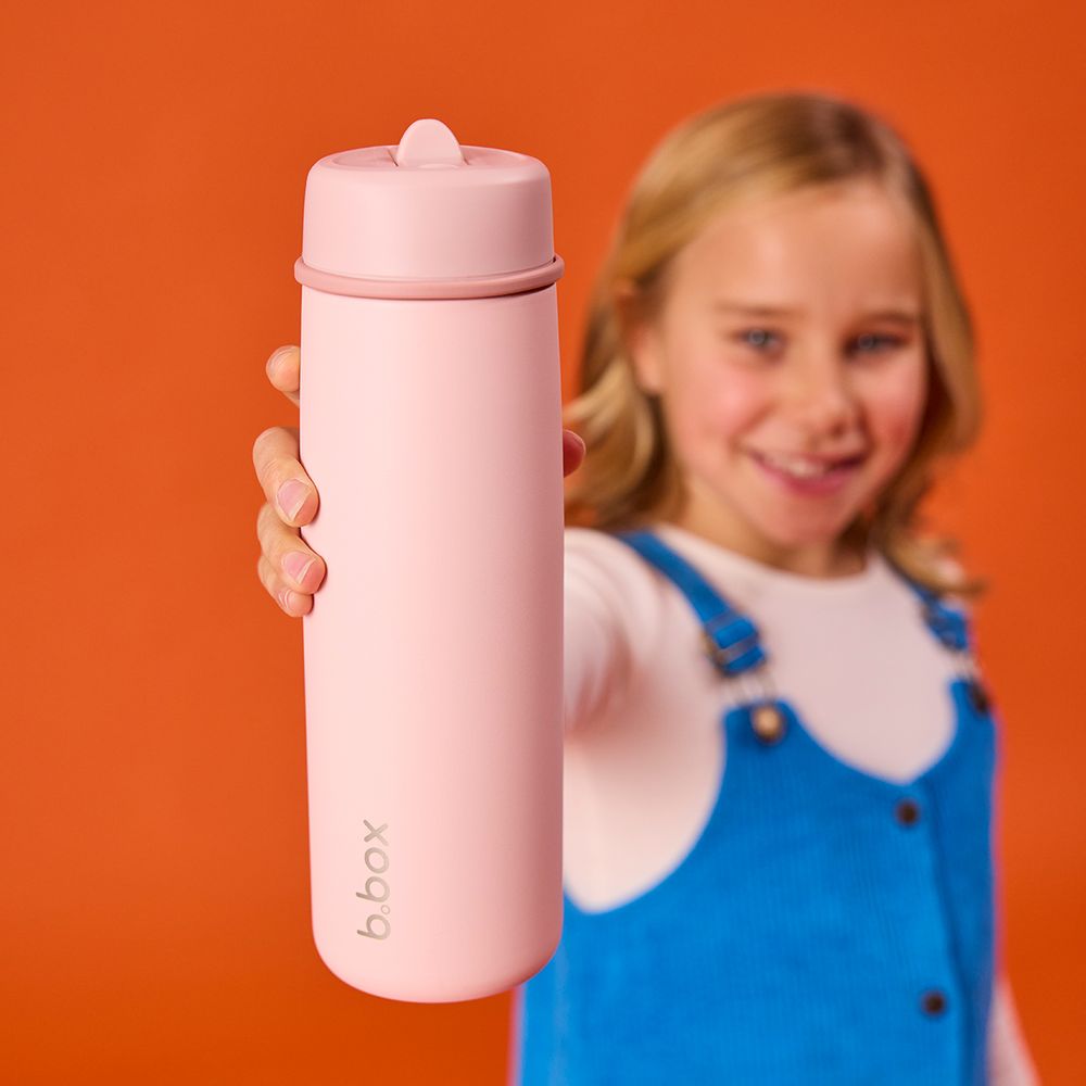 b.box Termo boca Flip Top, 690ml - blush crush slika 2