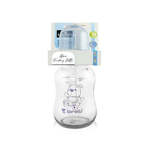 Lorelli Flašica Staklena 125Ml (0M+) - Moonlight Blue slika 2