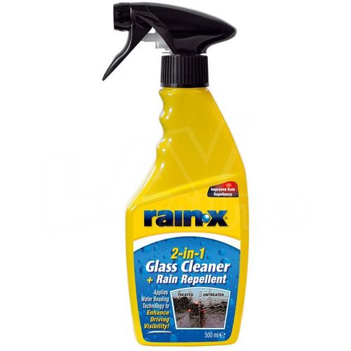 Rain-X Sprej za čišćenje stakla i odbijanje vode 500 ml slika 1