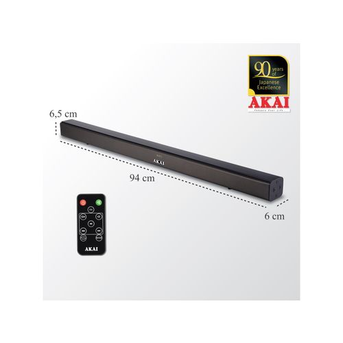 AKAI soundbar, 100W, FM, pojačalo, BT, USB, HDMI, optički ul, daljinski ASB-5L slika 2