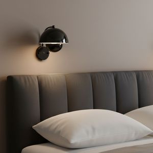 Zidna Lampa Eylul - 15683, Boja: Crna