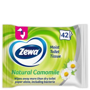 Zewa Toaletni papir vlažni papir natural camomile