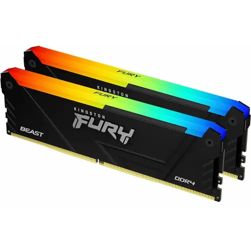 Memorija DDR4 32GB(2x16GB) 3200MHz Kingston Beast RGB KF432C16BB2AK2/32 Fury slika 1