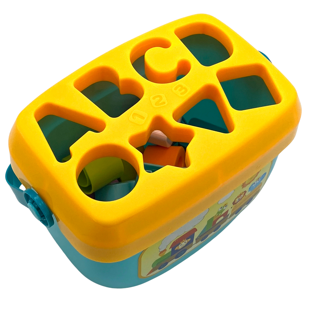 Woopie baby sorter 2u1 kovčeg škrinja + učenje abecede i oblika slika 8