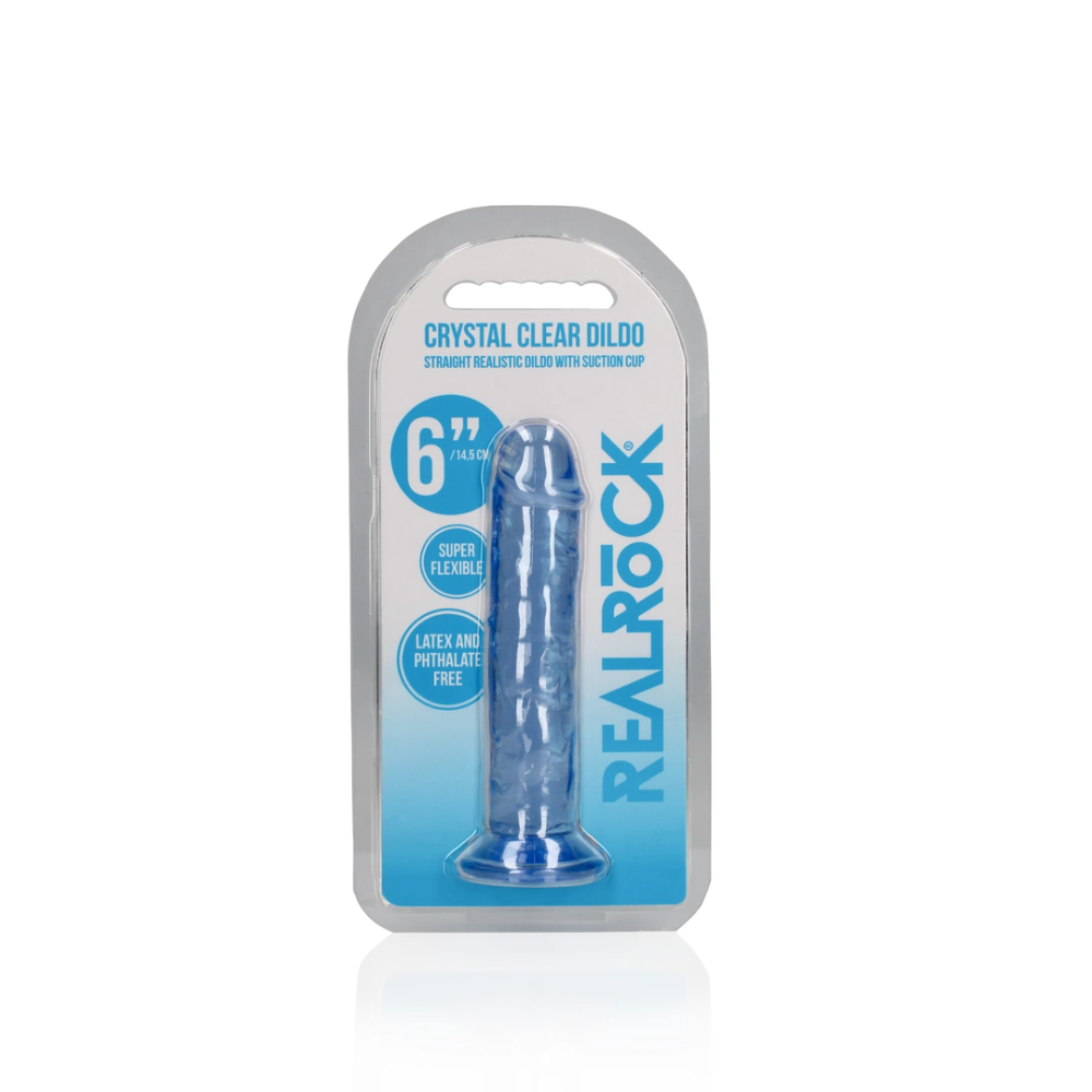 RealRock by Shots ravni realistični dildo s vakuumskom čašicom - 6'' / 14,5 slika 2