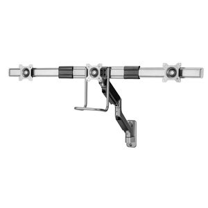 Gembird MA-WA3-01 Wall 3-Display Mounting Arm, Max. 8kg (per screen), 17”-27”