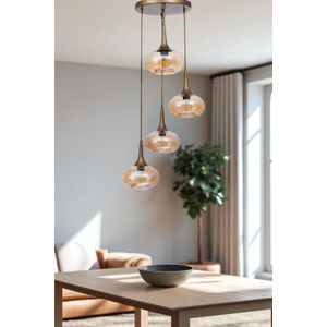 Opviq Luster 478, med, zlatna