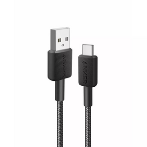 Anker 322 USB-A to USB-C Cable (0.9m, braided), kabel