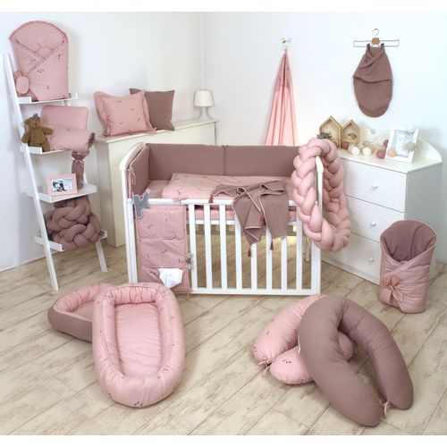 Amy posteljina set 2 elem. Pure Rose (za krevetić 120x60 cm) slika 6