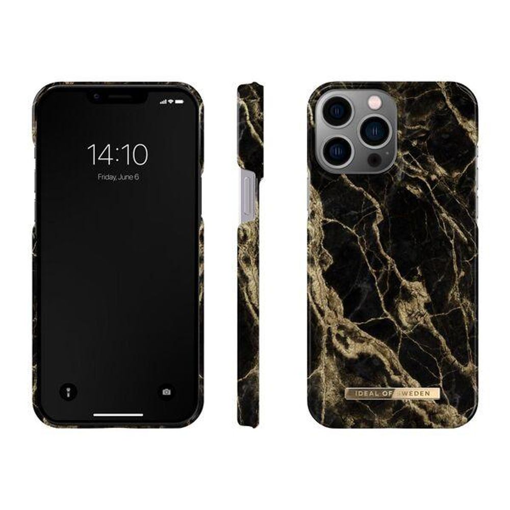 iDeal of Sweden Maskica - iPhone 13 Pro - Golden Smoke Marble slika 1