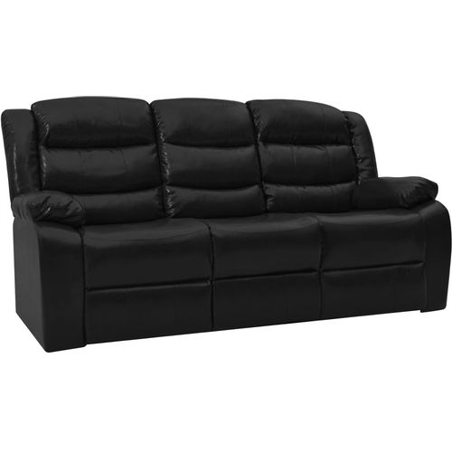 2-dijelni set sofa od umjetne kože crni slika 46
