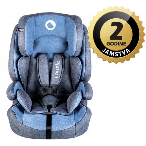 Lionelo autosjedalica Nico, odvojivi booster, 9-36Kg, plava slika 1