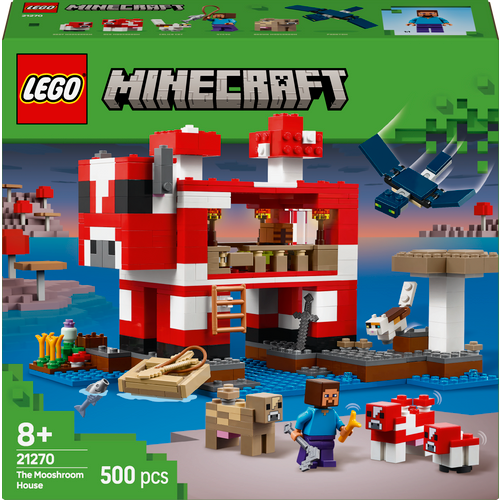 LEGO® MINECRAFT® 21270 Kuća gljivokrava slika 5