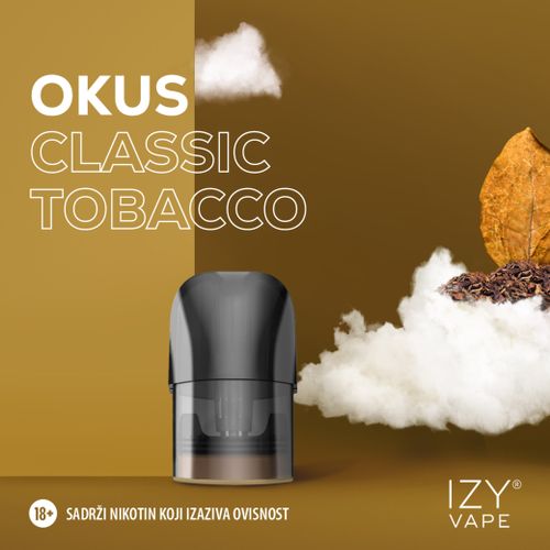 IZY VAPE Pod, Classic Tobacco 10mg slika 3