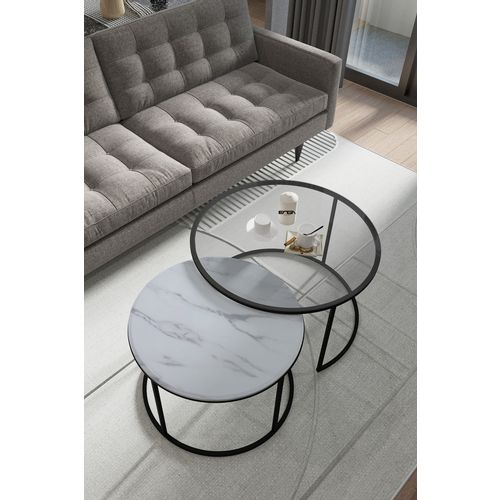 Kyoto - Transparent, Marble, White Transparent
Marble
White Coffee Table slika 3