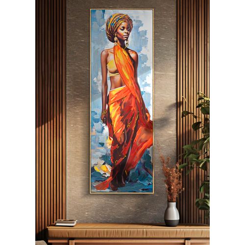 Mauro Ferretti Slika na platnu s drvenim okvirom DAPHNE -A- 52X4,5X152 cm slika 5