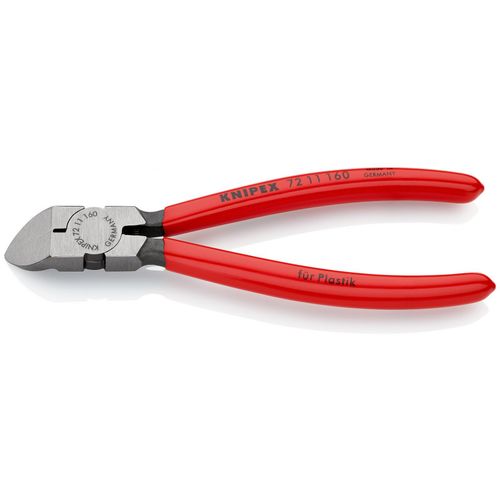 Knipex sečice kose za plastiku pod uglom od 45° 160mm 72 11 160 slika 1