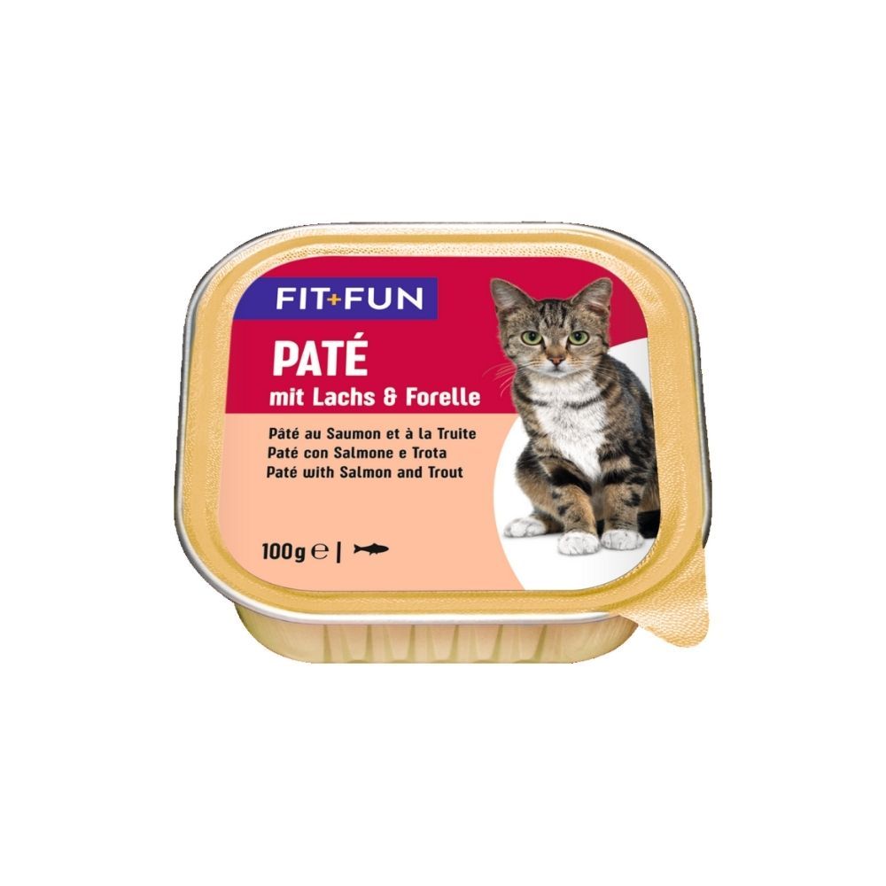 FIT+FUN Pate losos, pastrva 100 g ALU-pak slika 1