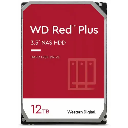 Hard disk 12TB Western Digital WD120EFBX Red Plus slika 1