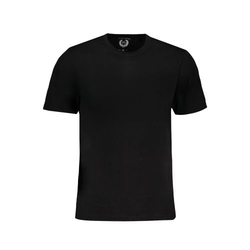 GIAN MARCO VENTURI MEN'S SHORT SLEEVED T-SHIRT BLACK slika 1