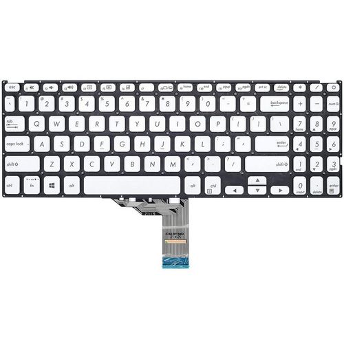 Tastatura za Laptop Asus Vivobook F512 X512 SREBRNA mali enter sa pozadinskim osvetljenjem slika 1