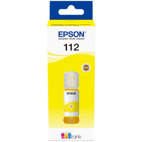 Epson C13T06C44A 112 EcoTank Pigment Yellow ink bottle slika 1