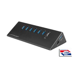 LC-Power 7x USB 3.0 hub + strujni adapt