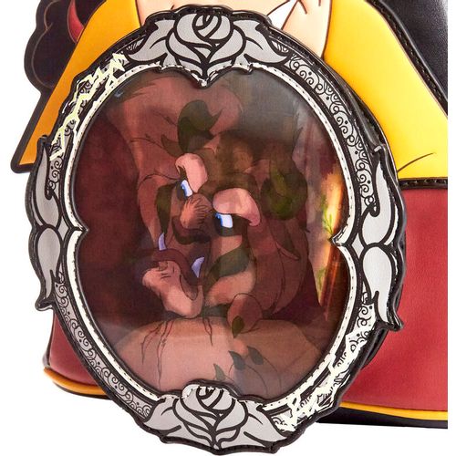 Loungefly  Disney Beauty and the Beast Villains Gaston Scene ruksak 26cm slika 5