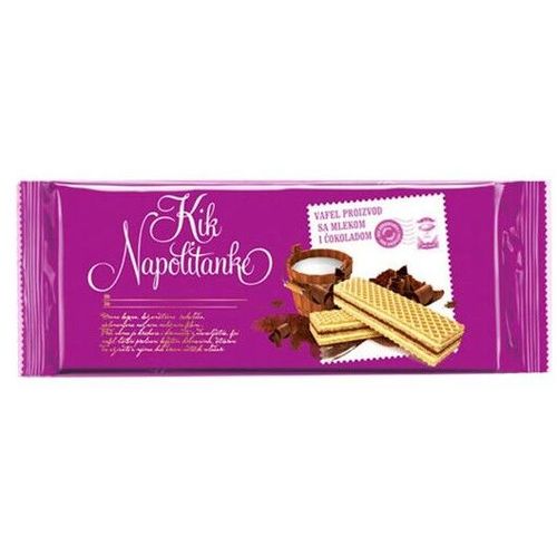 Kik Napolitanke Mlijeko i čokolada 175g slika 1