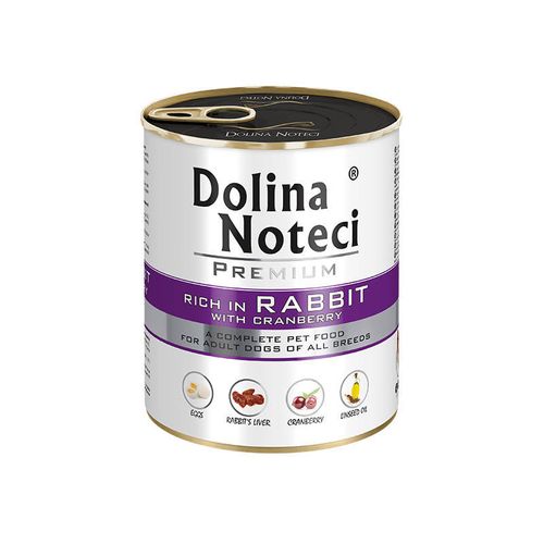 Dolina Noteci Premium Dog Adult Zečetina sa Brusnicom 800g slika 1