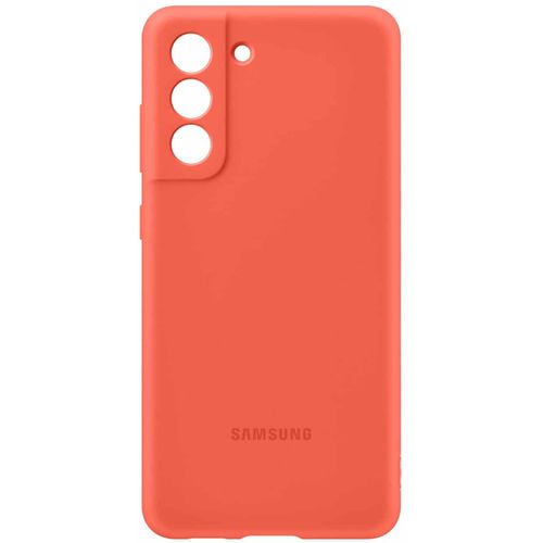 Samsung originalna silikonska maska za Galaxy S21 FE Coral slika 4