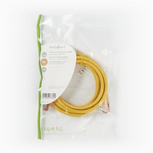 Kabel NEDIS CCGP85221YE20, Patch, CAT6 SFTP, UTP, žuti, 2m