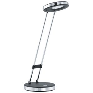 Eglo Gexo Stolna Lampa - LED, 3W, 220lm, Crna/Krom
