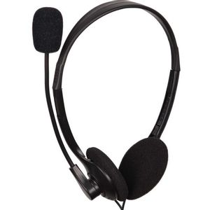 Gembird MHS-123 Stereo Headset with Volume Control, 3.5mm Stereo, Black