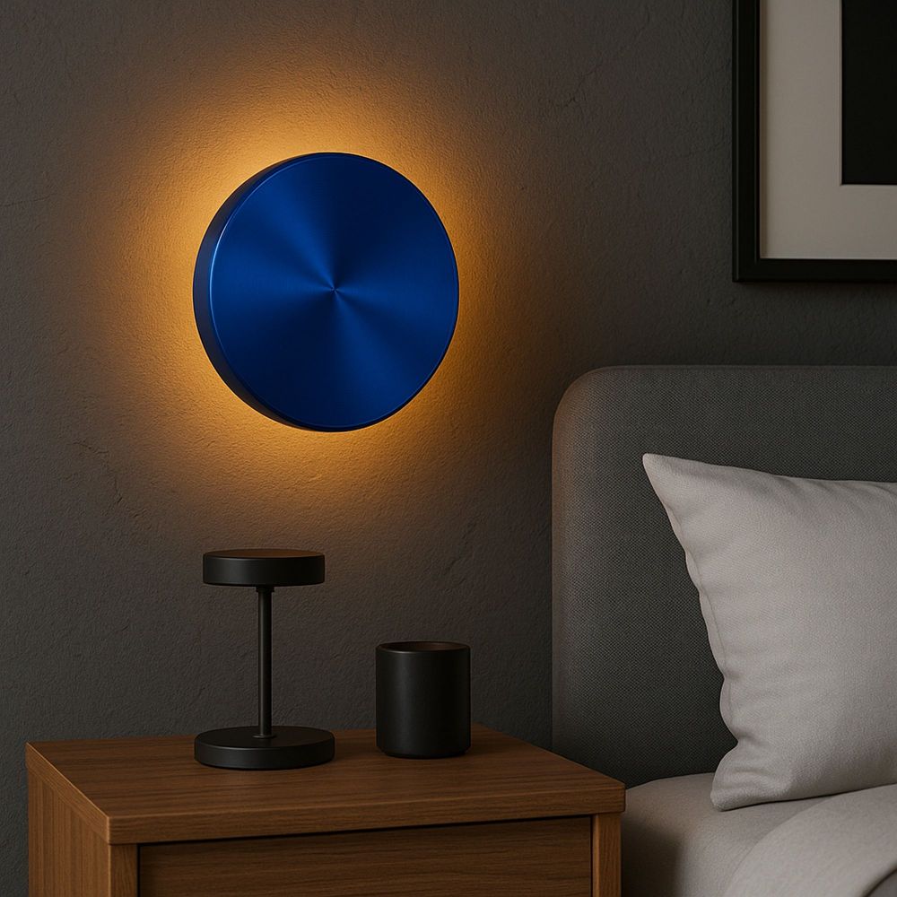 Zidna Lampa Aura - 15520 - M - M, boje: Plava slika 2