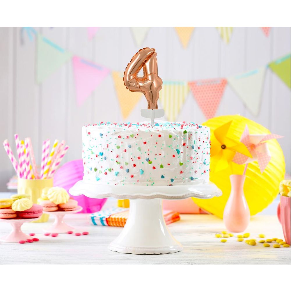 BC-5RZ4 Folijski balon 4 sa štapićem 13cm slika 2