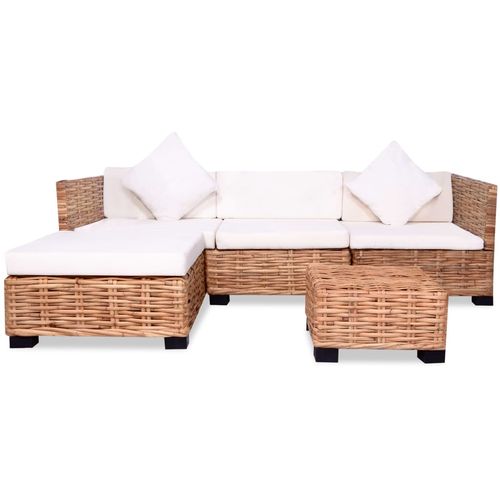 Sofa Set 14 kom Prirodni Ratan slika 61