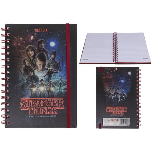 PYRAMID STRANGER THINGS (ONE SHEET) A5 METALLIC NOTEBOOK slika 4