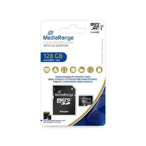 MediaRange MICRO SDXC MEMORIJSKA KARTICA, klasa 10, 128GB , MR945