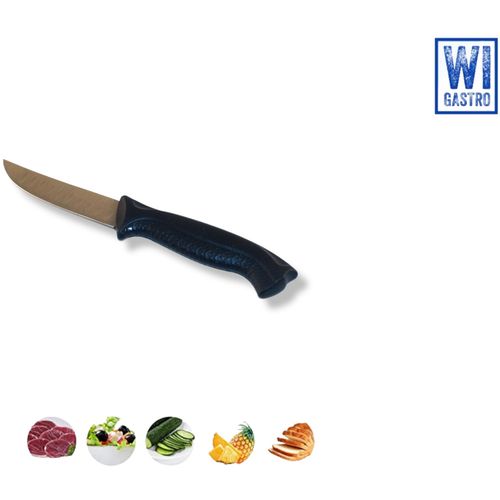 Wi Gastro Nož Za Povrće 19/9cm Crni L K - S S 43 slika 1