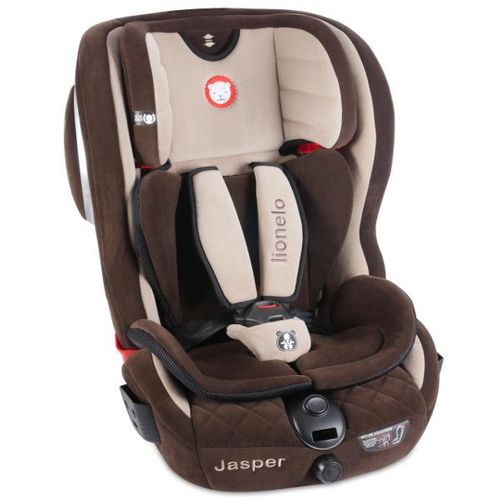 Lionelo autosjedalica Jasper, ISOFIX, SIP, br.koža(eco)/smeđa + 2 sjen i org slika 7