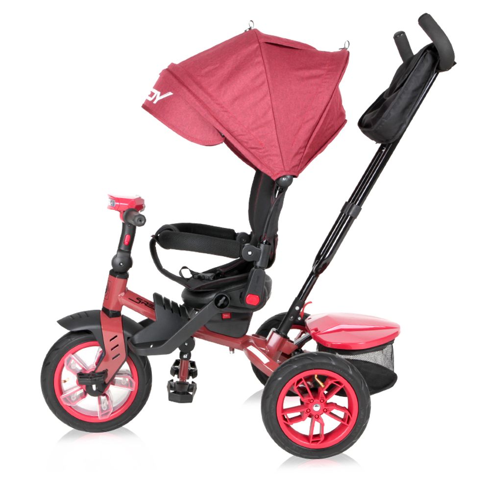 Lorelli Tricikl sa rotirajućim sjedištem Speedy 360°, Red/Black slika 4